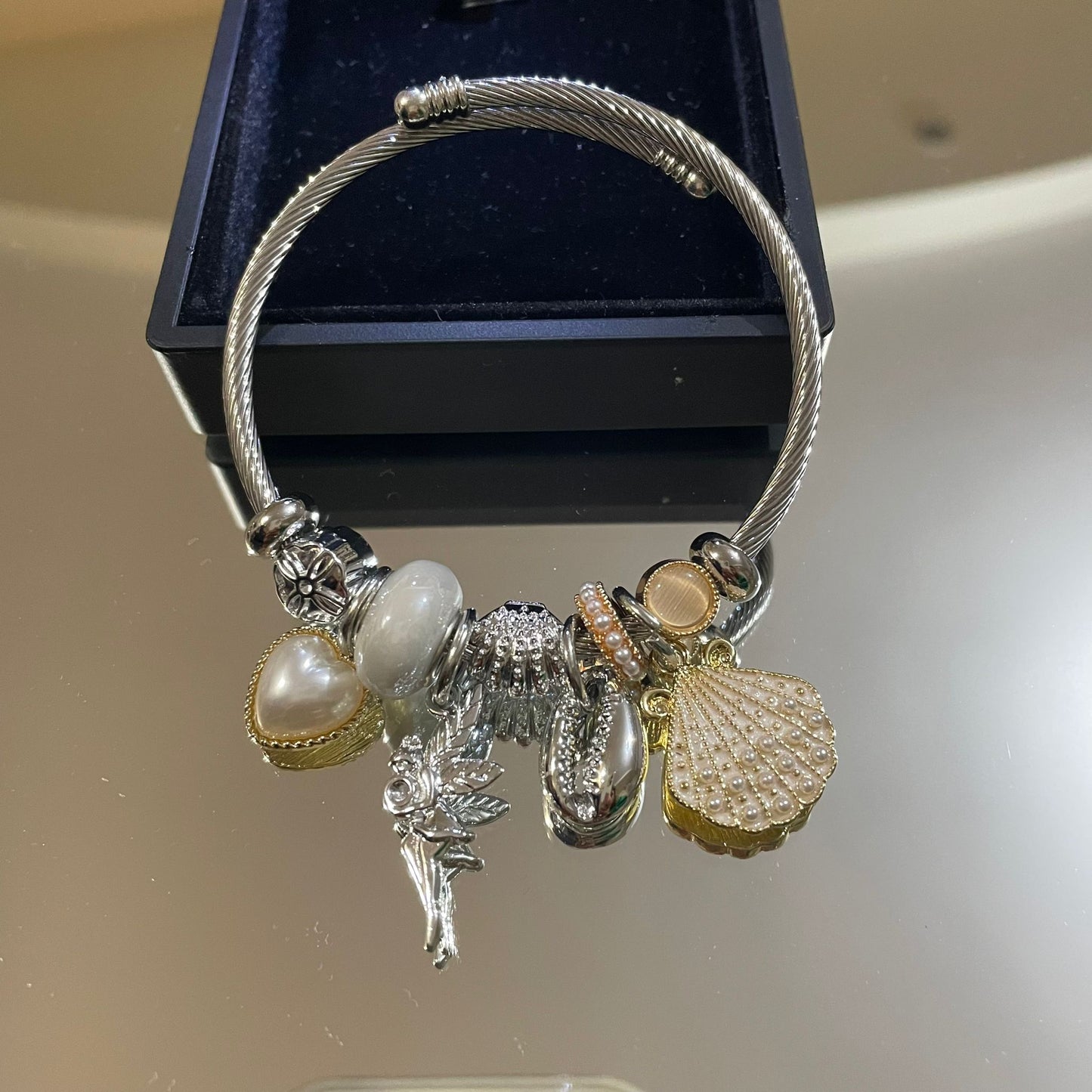 Pandora Charm Çelik Bileklik