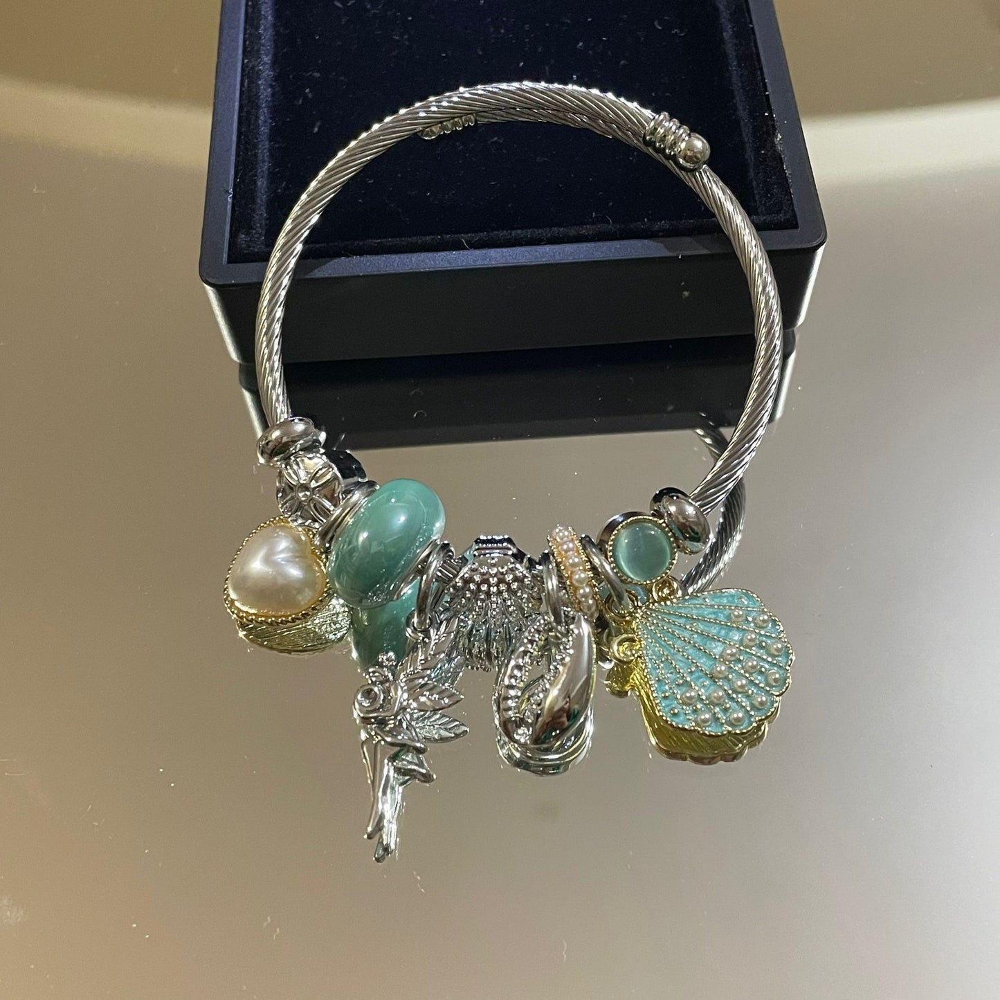 Pandora Charm Çelik Bileklik